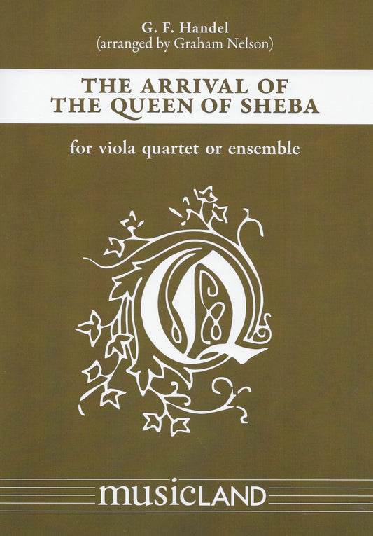 The Arrival of the Queen of Sheba for 4 Violas