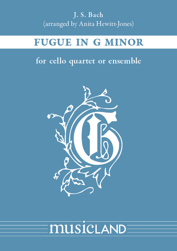 Fugue in G minor for 4 Cellos