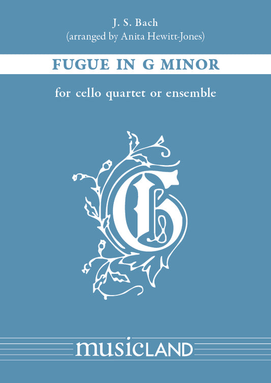 Fugue in G minor for 4 Cellos