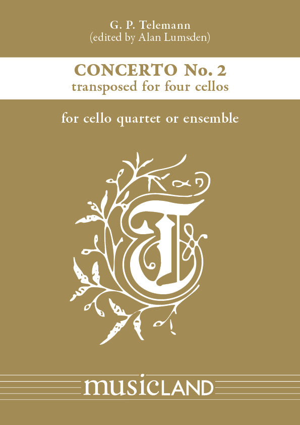 Telemann Concerto No.2 for 4 Cellos in G