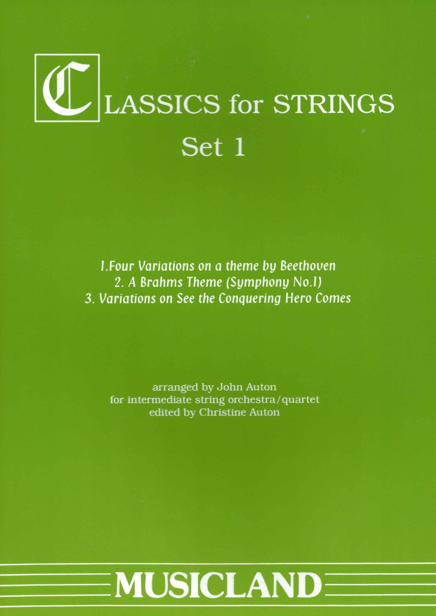 Classics for Strings Set 1