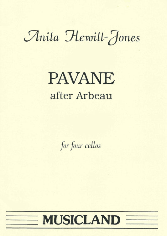 Pavane after Arbeau for 4 Cellos